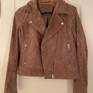 Tan suede jacket